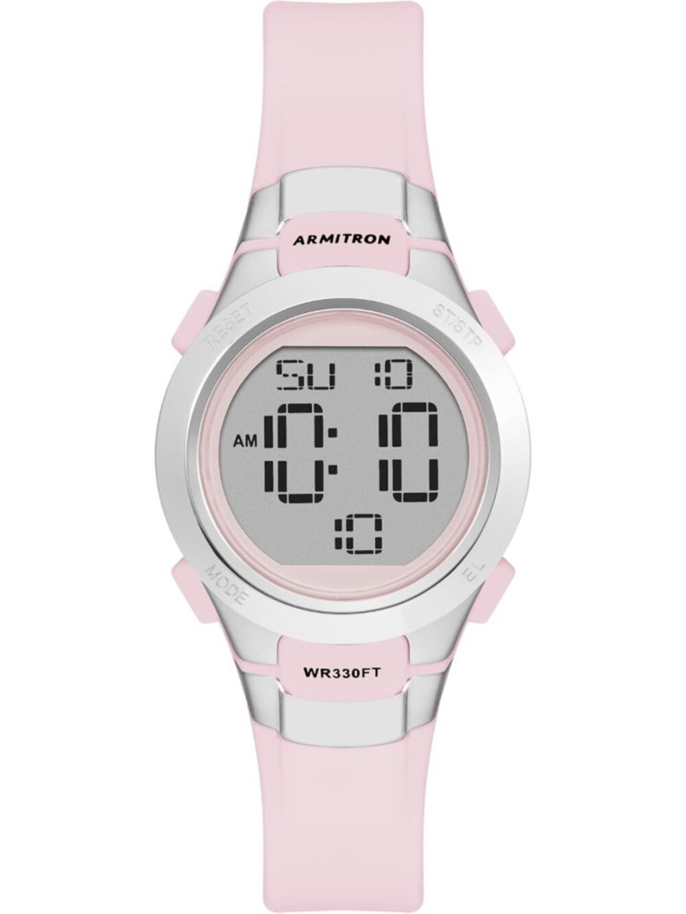 Stylish Women's Digital Chronograph Watch with Resin Strap - Sporty & Durable